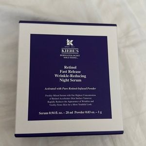 Kiehls retinol fast release wrinkle reducing night serum